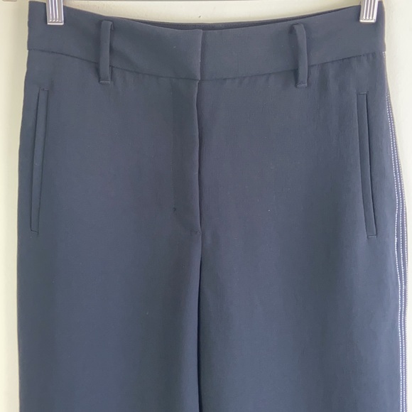 Wilfred Black Jallade Side Stitch Pants Size 8 NO BELT - Picture 5 of 13